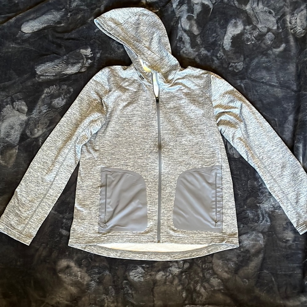 Mens hooded zip jacket